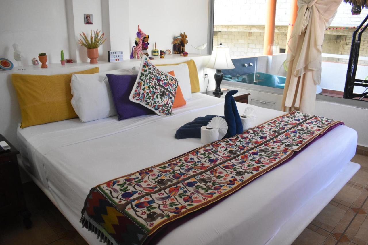 Ximajo Casa Piedra Hotell Brisas de Zicatela Exteriör bild