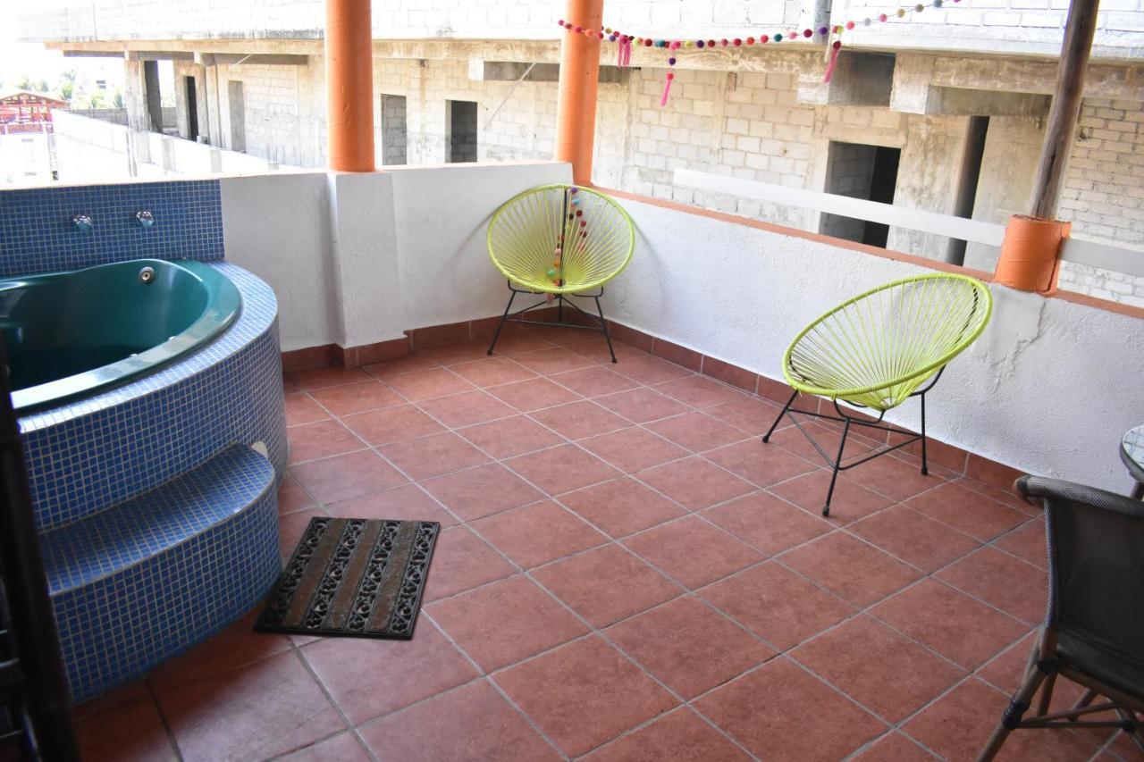 Ximajo Casa Piedra Hotell Brisas de Zicatela Exteriör bild